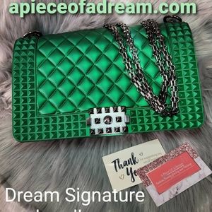 My Dream Signature handbag in Emerald